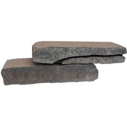 Muurikivi Rudus Rustikko 400x180x77 mm profiloitu hehku