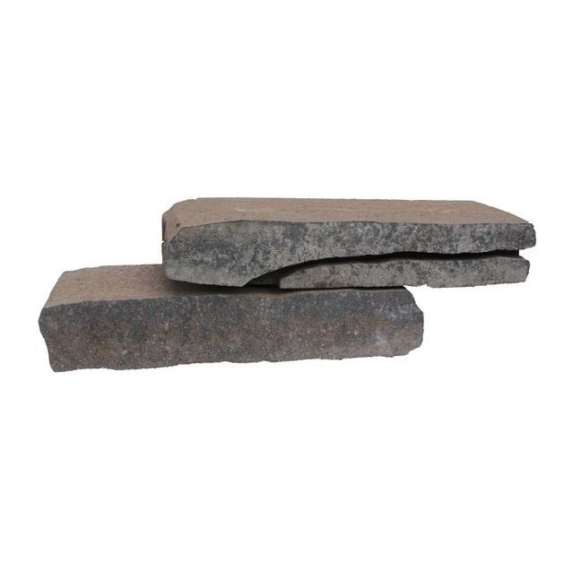 Muurikivi Rudus Rustikko 400x180x77 mm profiloitu hehku