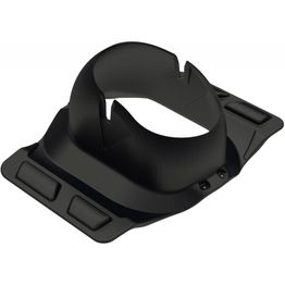 MX-läpivientisarja muotopeltikatolle Meltex, musta