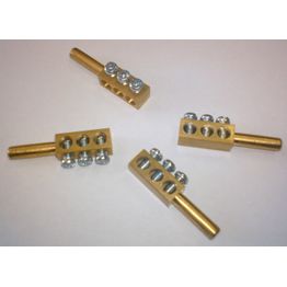 N-haaroitusliitin NIKALE 3-OS 35x8x7 mm (10 kpl)