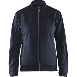 Naisten pusero Blåkläder 3394 vetoketjulla tumma mariininsininen