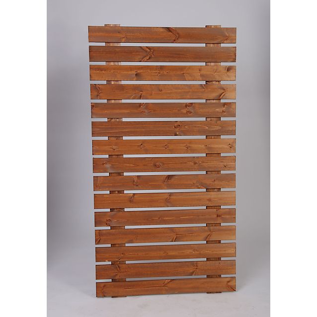 Näkösuoja-aita Miljöökoriste 183x90 cm ruskea