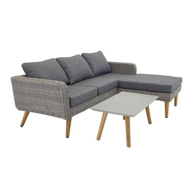 Divaanisohva Namu 3-istuttava harmaa