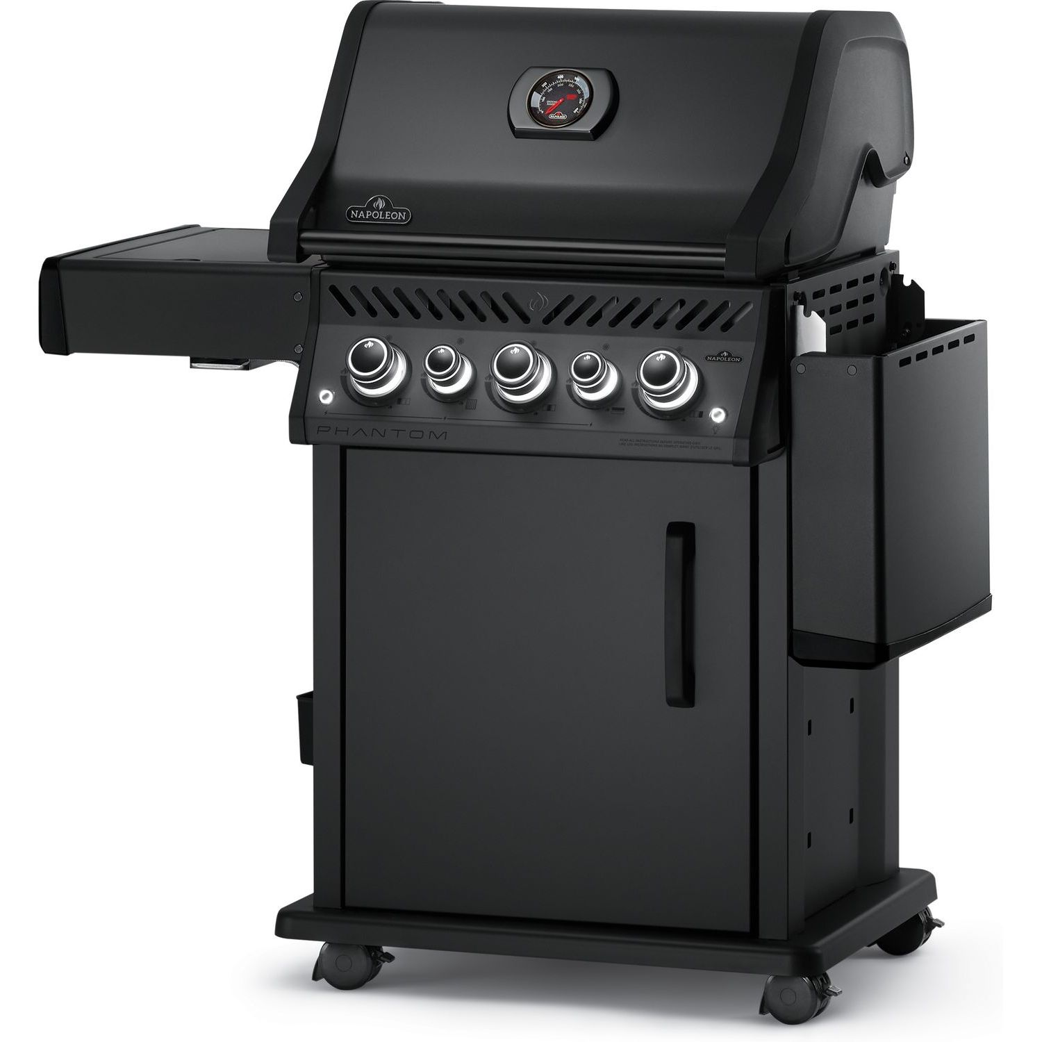 Kaasugrilli Napoleon Rogue Phantom 425-1 SE, 3 poltinta, sivupoltin, takapoltin