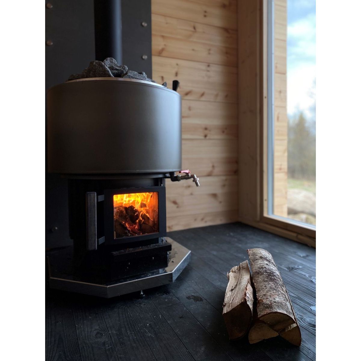 Puukiuas Narvi Luosto VS, 8-20m3, vaippasäiliöllä 10