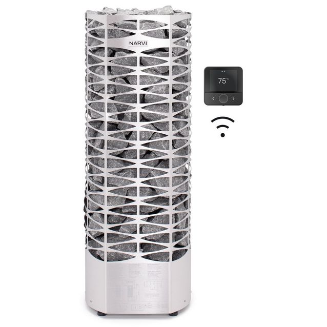 Sähkökiuas Narvi Saana Flow Wifi, erillinen ohjaus