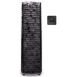 Sähkökiuas Narvi Velvet Electric Flow, erillinen ohjaus, musta, eri vaihtoehtoja