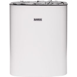 Sähkökiuas Narvi NC Electric 9 kW 9-15  m³ erillinen ohjaus valkoinen