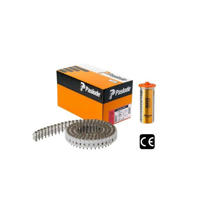 Naulakaasupakkaus Paslode IM45 GN 32X2,8 A2 kampa 1000 kpl/pkt
