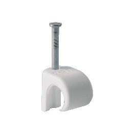 Naulakiinnike Schneider Electric Renova TC 7-10, valkoinen, 20kpl