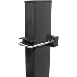 AB Polar nelikulmainen aitatolppa musta 40x60mm korkeus 250cm