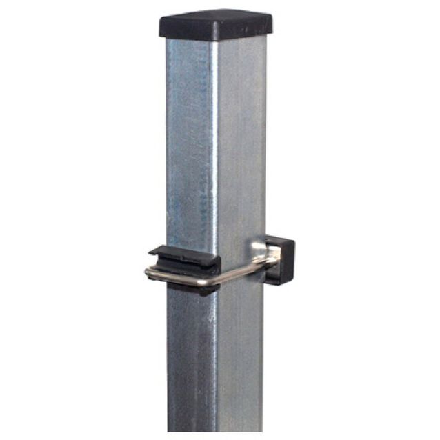 Nelikulmainen sinkitty aitatolppa 40x60 mm korkeus 250 cm