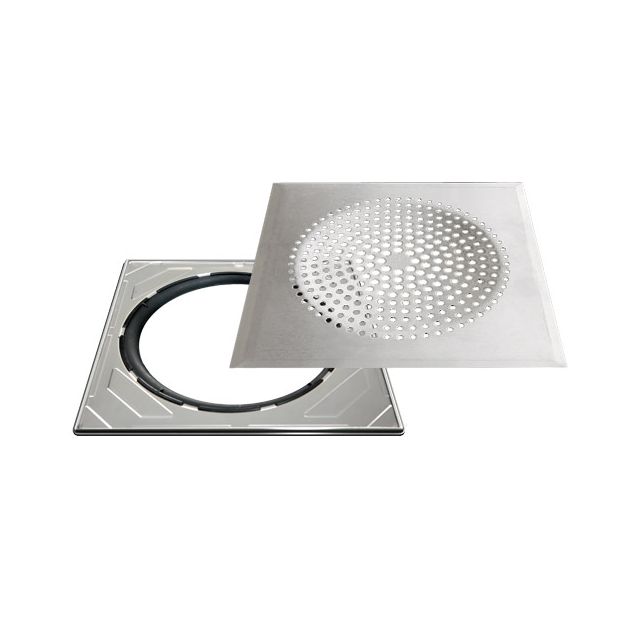 Neliökansi RST Vieser Modern säädettävällä teräskehyksellä 197x197 mm