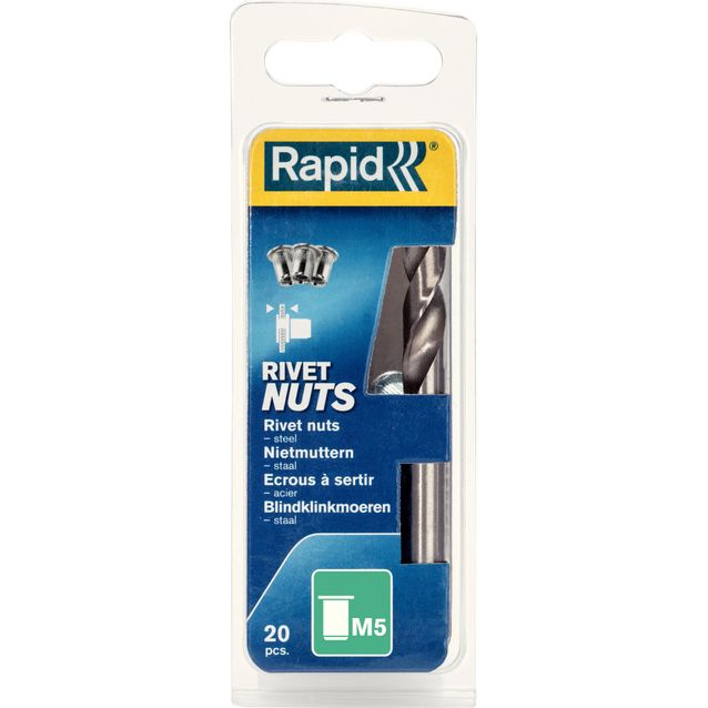 Niittimutteri Rapid M5 20 kpl