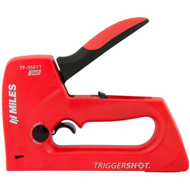 Nitoja/sinkiläpistooli Miles, abs, no.3/53, trigger shot