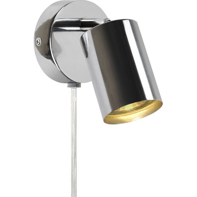 Seinävalaisin Nordlux Explore, kromi