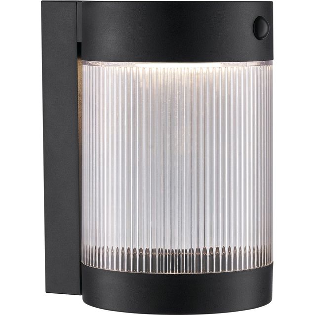 Seinävalaisin Nordlux Coupar Solar, musta