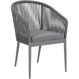 Nojatuoli Home4you Ecco, harmaa