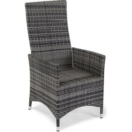 Nojatuoli Jenny säädettävä harmaa