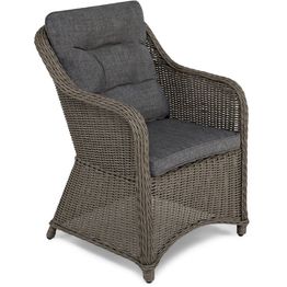 Nojatuoli Marcus ruskeanharmaa