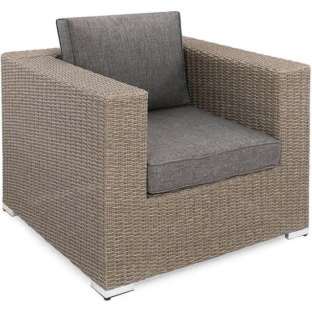 Nojatuoli Marcus ruskea-harmaa