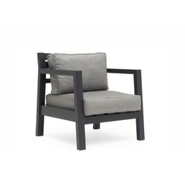 Nojatuoli Stoltö harmaa/tummanharmaa