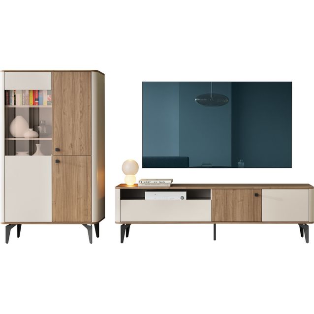 Kalustesetti Nomla AURENA III, ruskea/beige