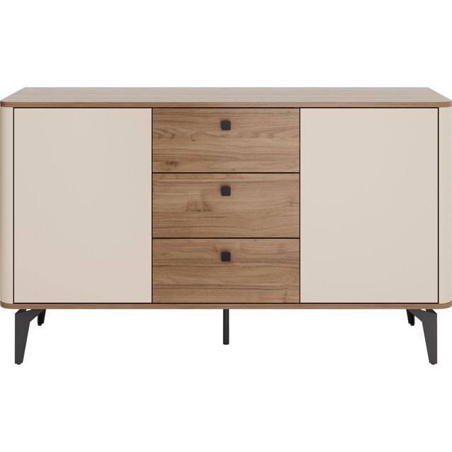 Lipasto Nomla 2D3S AURENA AU4, 141x82 cm, ruskea/beige