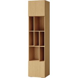 Kirjahylly Nomla 2D LORIN REG 4, 45x195 cm, eri värejä