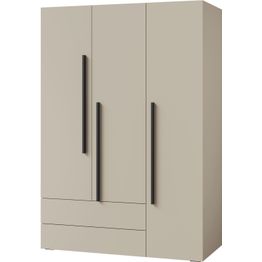 Vaatekaappi Nomla 3D2S LORIN REG 1, 135x195 cm, beige