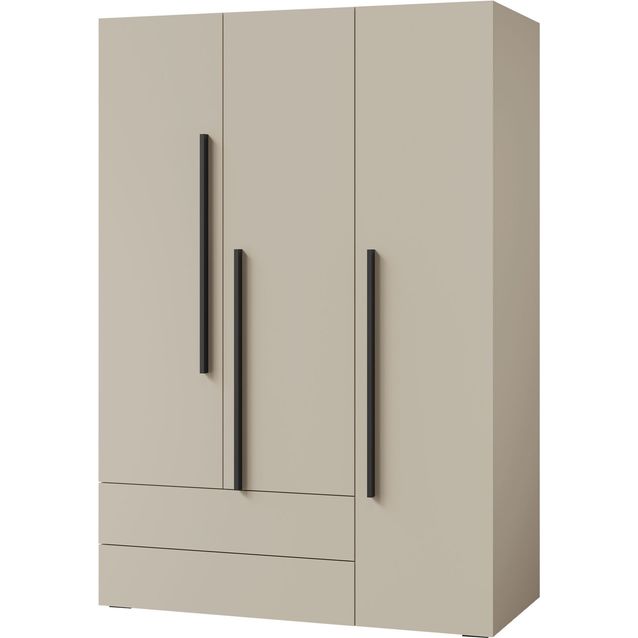 Vaatekaappi Nomla 3D2S LORIN REG 1, 135x195 cm, beige