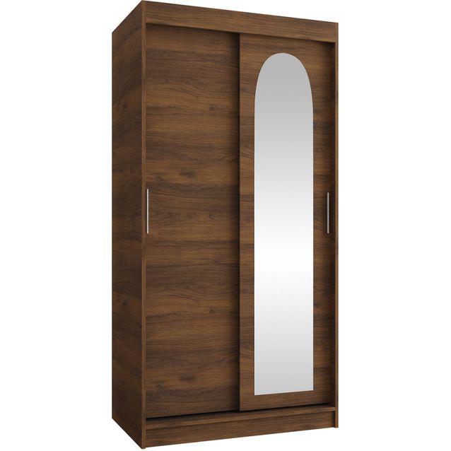 Vaatekaappi Nomla SELFIE, 200 cm korkea, ruskea, eri leveyksiä