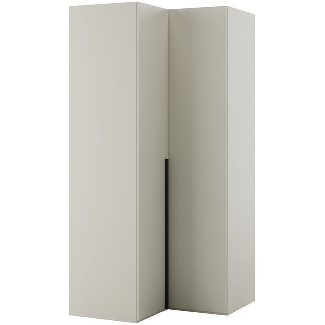 Vaatekaappi Nomla 2D WOOW WO-01, 100x216 cm, beige
