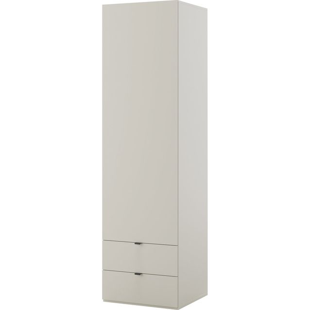 Vaatekaappi Nomla 1D2S WOOW WO-03, 60x216 cm, beige