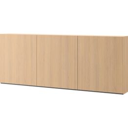 Seinäkaappi Nomla 3D WOOW WO-06, 210x82 cm, ruskea