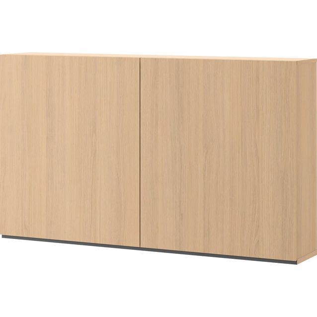 Seinäkaappi Nomla 2D WOOW WO-09, 140x82 cm, ruskea