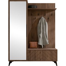 Eteiskaluste Nomla 1D1K XYLIX, 134x180 cm, ruskea