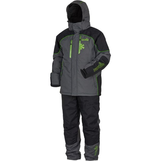 Kalvopuku Norfin Feeder Thermo, vuorillinen, musta/harmaa L