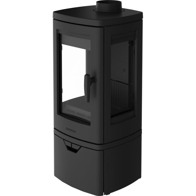 Valurautatakka NORDflam Fjell 3V, 6.7kW, 122kg, musta