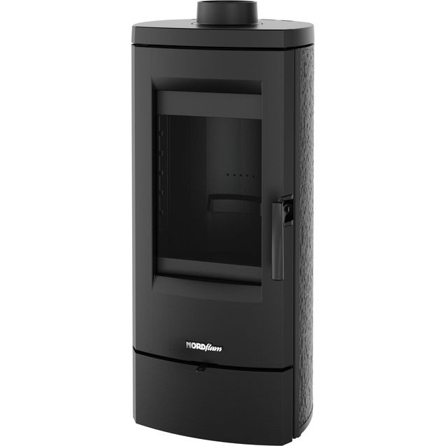 Valurautatakka NORDflam Sora, 7kW, 89kg, musta