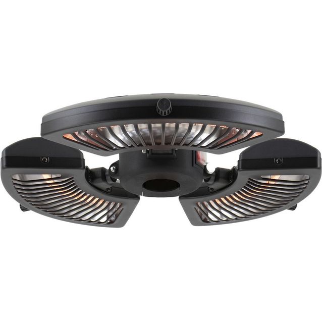 Terassilämmitin aurinkovarjoon Hortus, 800/1600/2400W, musta