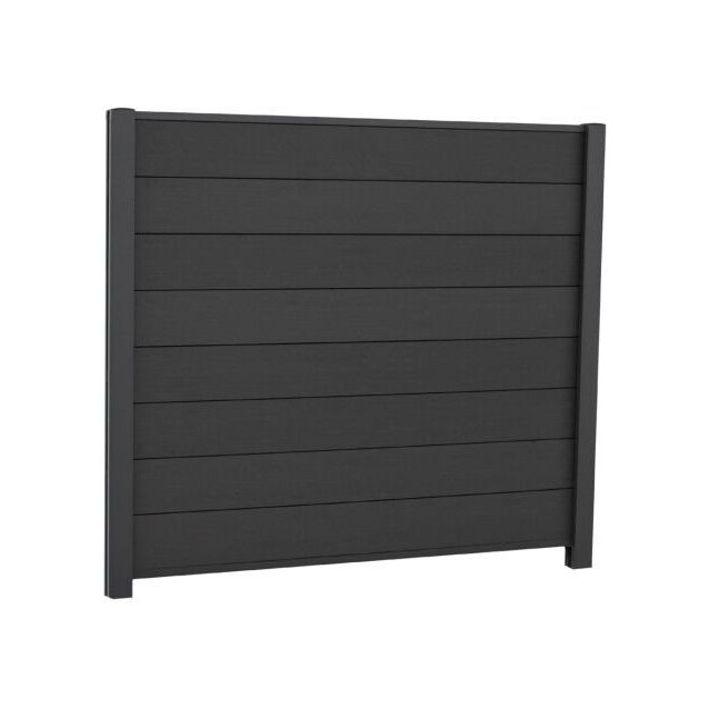 Harjattu komposiitti ponttilauta-aitapaketti Hortus, Royal Como -pintakuvio