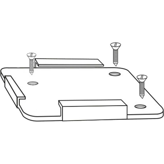 Lisäjalusta päätetolpalle Hortus, antrasiitinharmaa
