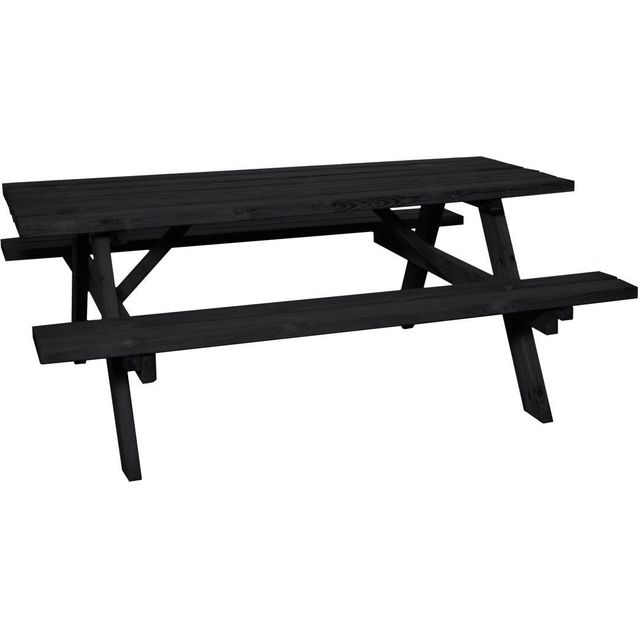 Pöytä-penkkisetti Hortus, 177x155x70cm