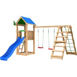 Leikkitornikokonaisuus Jungle Gym Castle 2.1, 2-Swing Module, ilman liukumäkeä