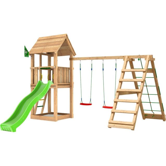 Leikkitornikokonaisuus Jungle Gym Club 2.1 ja 2-Climb Module 220, ilman liukumäkeä