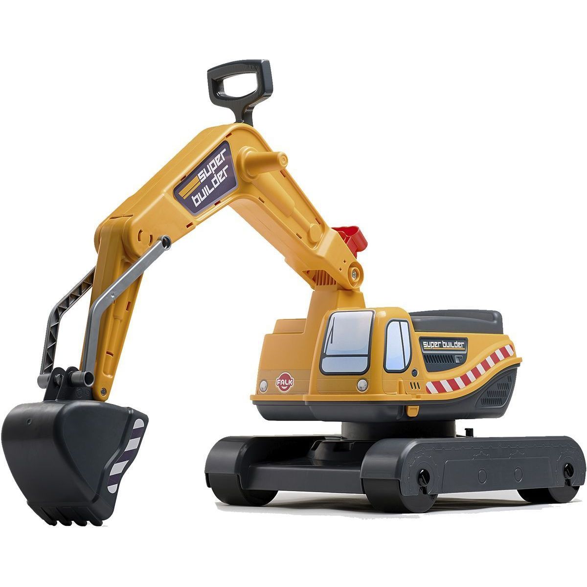 Leikkikaivinkone Falk Super Builder, keltainen