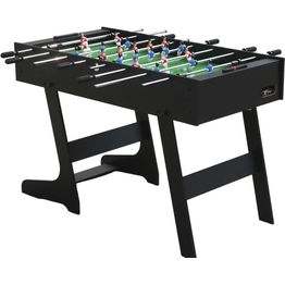 Pöytäjalkapallo Nordic Games, 86x65x136.5cm, kokoontaitettava, musta