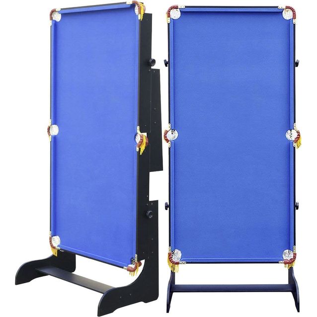 Biljardipöytä Nordic Games, 78.7x91.4x182.9cm, kokoontaitettava, musta/sininen