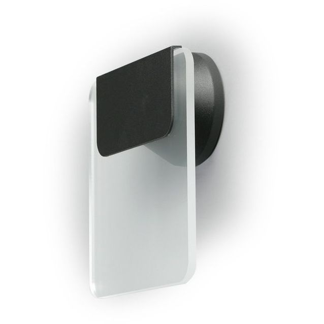 Numerovalaisin Ensto AVR51 LED 1W neliö musta